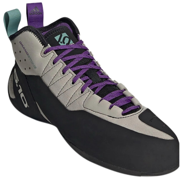 5.10 Other - Adidas Grandstone men’s 5.10 Climbing Shoes Gray Purple Size 9